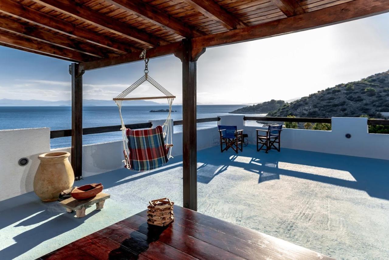 Saronic Seafront Villa Salamis Exterior photo